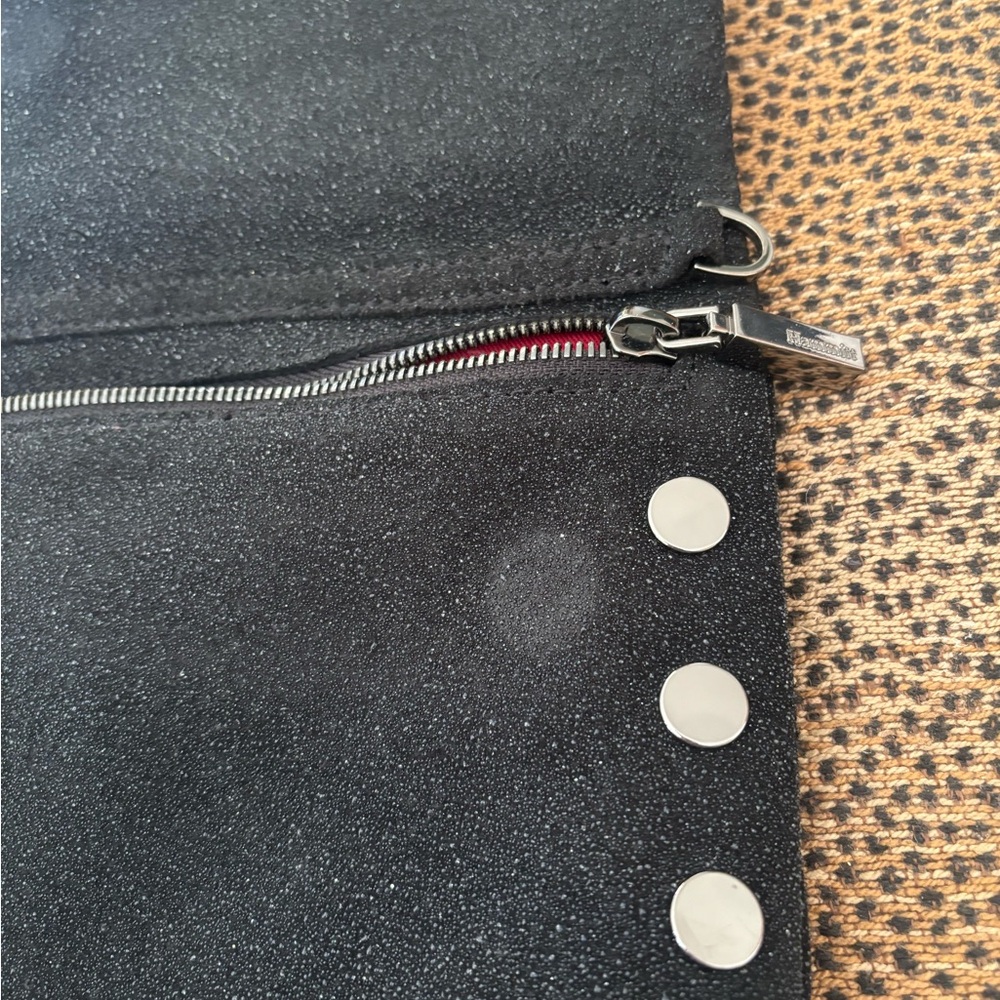 Hammitt Black and Red Small VIP gunmetal Crossbody Bag with box - Picture 12 of 16